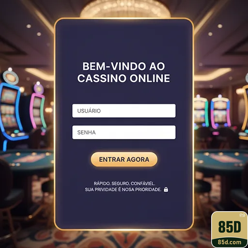 Conecte-se ao 85d.com Oficial com Segurança